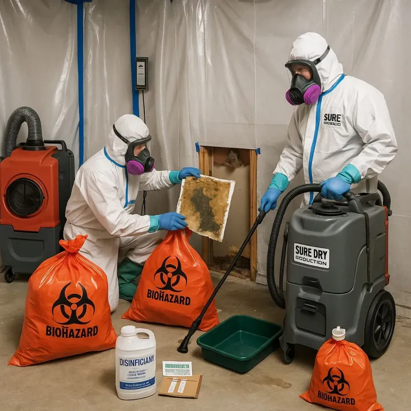Contaminated Water Handling Protocols process in Sabattus, ME