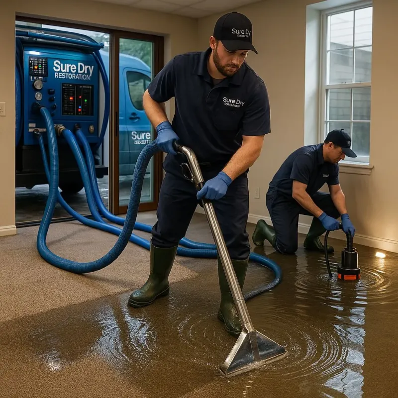 Water Extraction and Removal process in Sabattus, ME